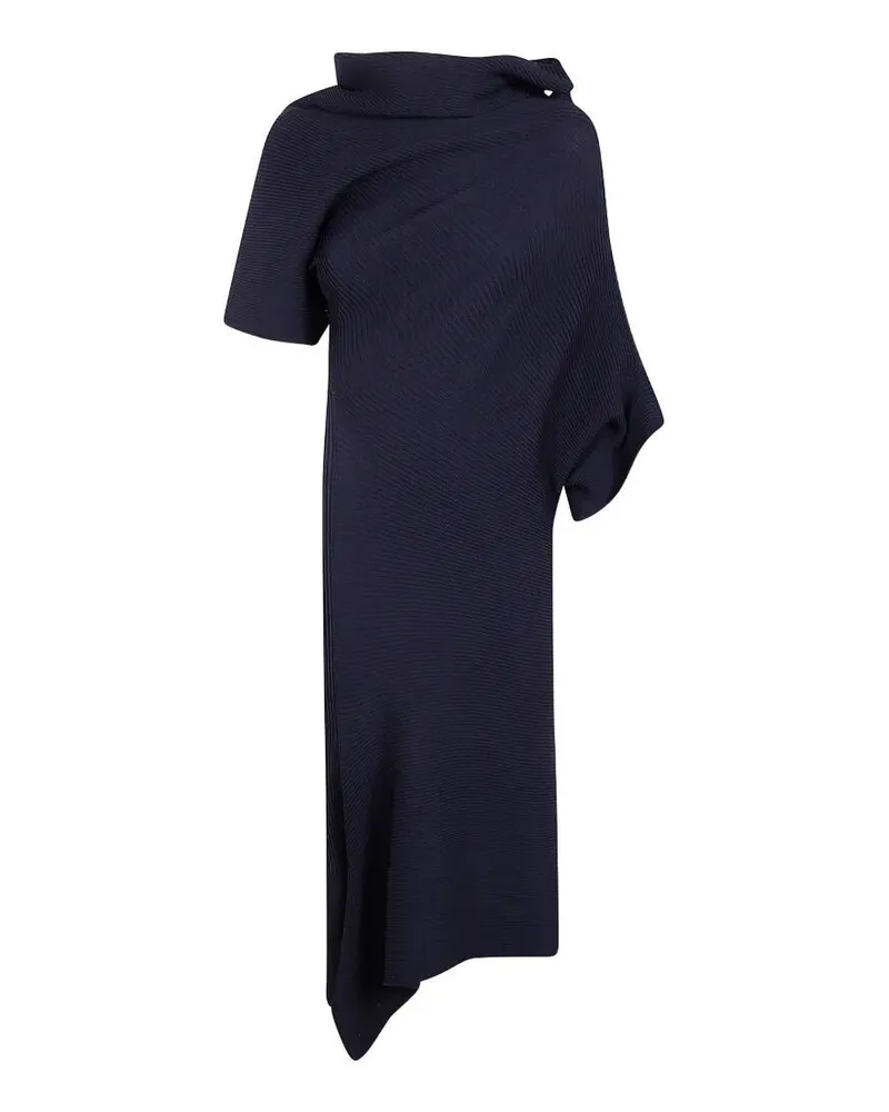 Issey Miyake Life Form Volume Midi Dress Black
