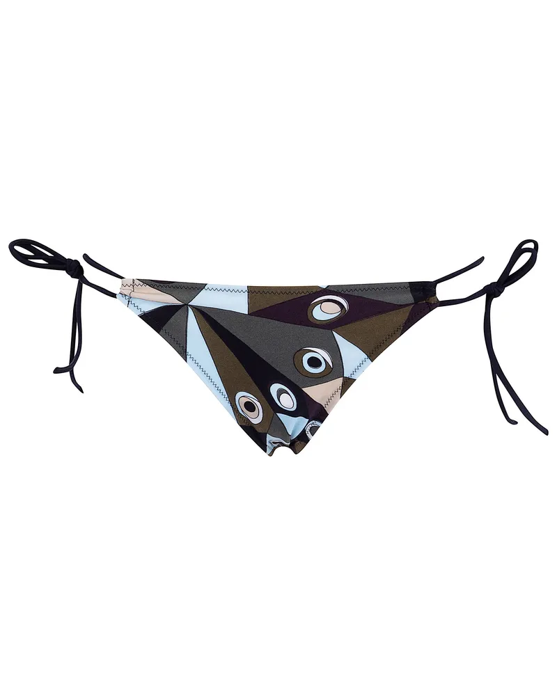 Emilio Pucci Lycra Swimwear Bottom Green