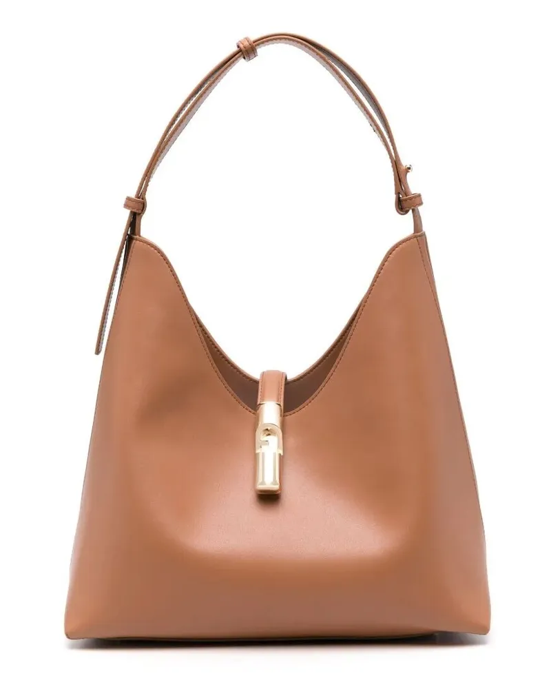 Furla Furla Goccia Medium Hobo Bag Brown