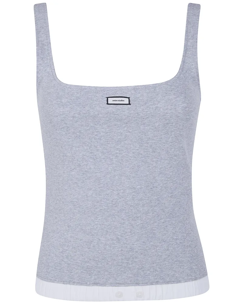 Entire Studios Lounge" Tank Gray