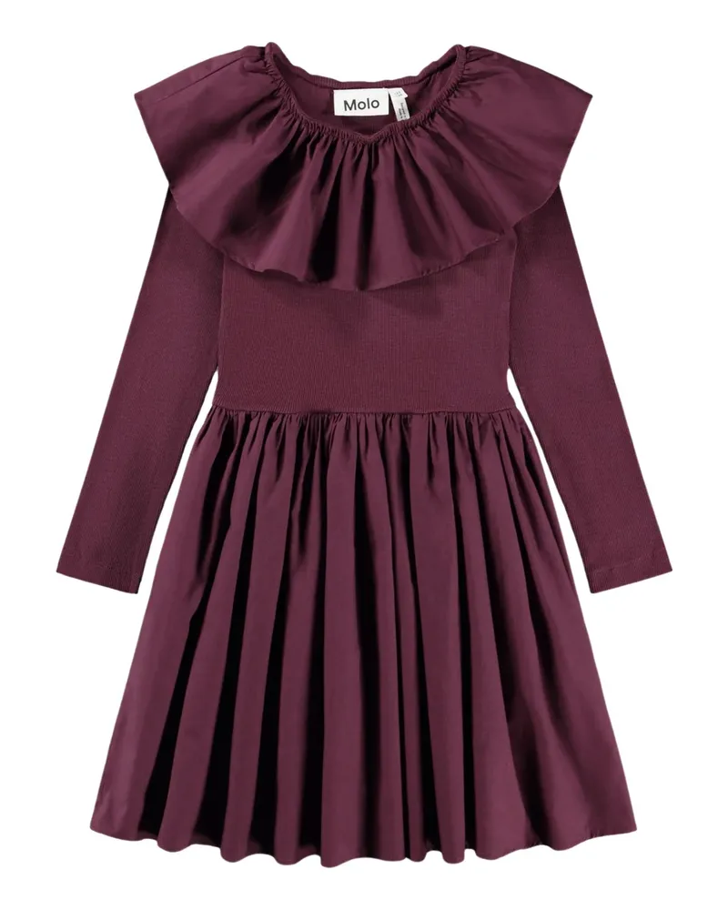 Molo Dress Long Sleeve "Cille Pink