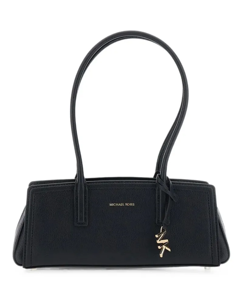 Michael Kors Shoulder Bag Leather "Sm Bw Shoulder Tote Bag Black