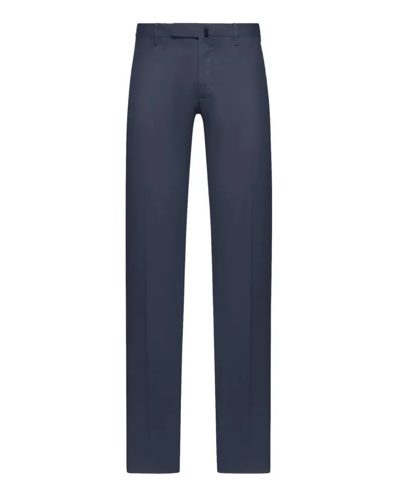 Incotex Classic Chino Trousers Blue