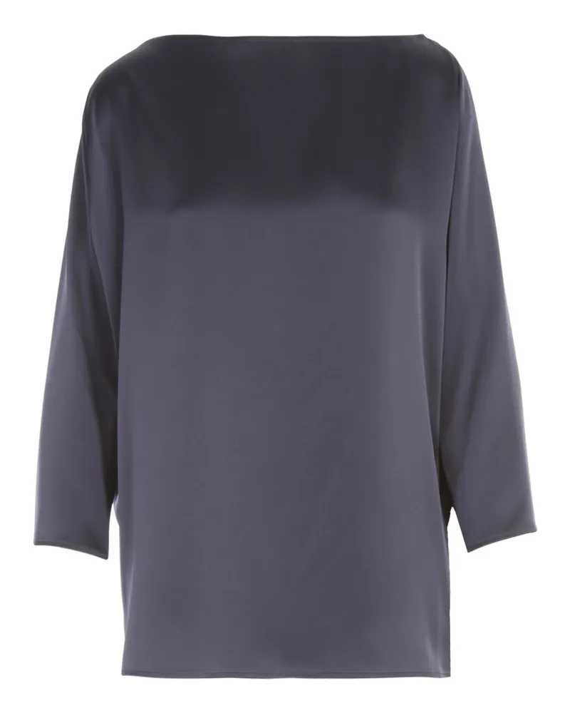 Gianluca Capannolo Nathalie Satin Shirt Blue