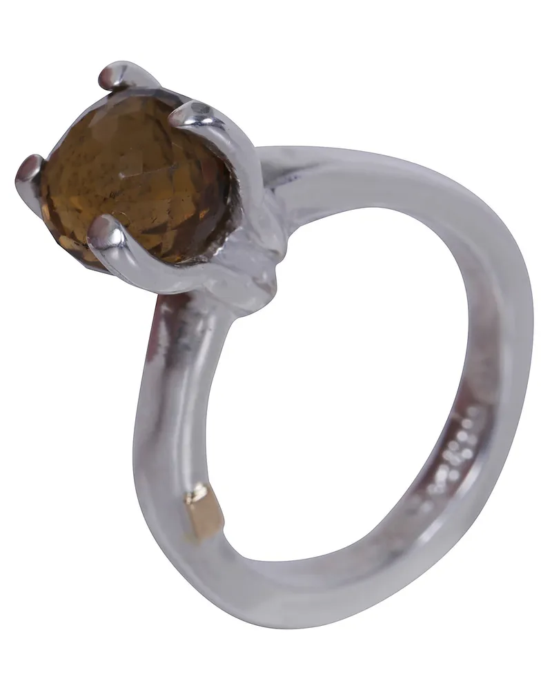 Rosa Maria Ring Citrine "Yoko S Metallic