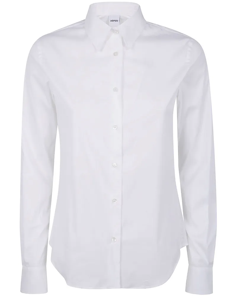 ASPESI Mod.5422 Icons Stretch Shirt White