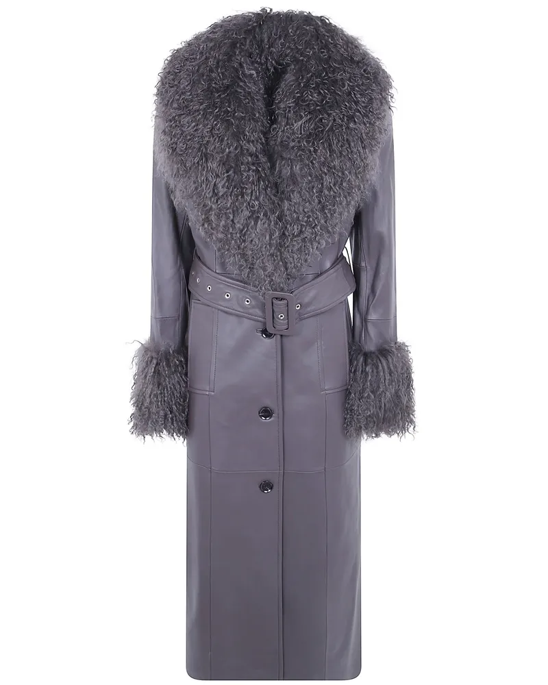 STAND Coat Leather Insert "Monica Brown