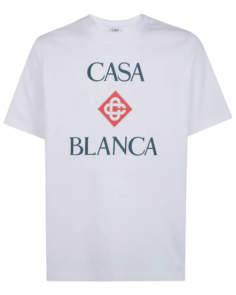Casablanca Paris T-Shirt Classic "Classic T-Shirt White
