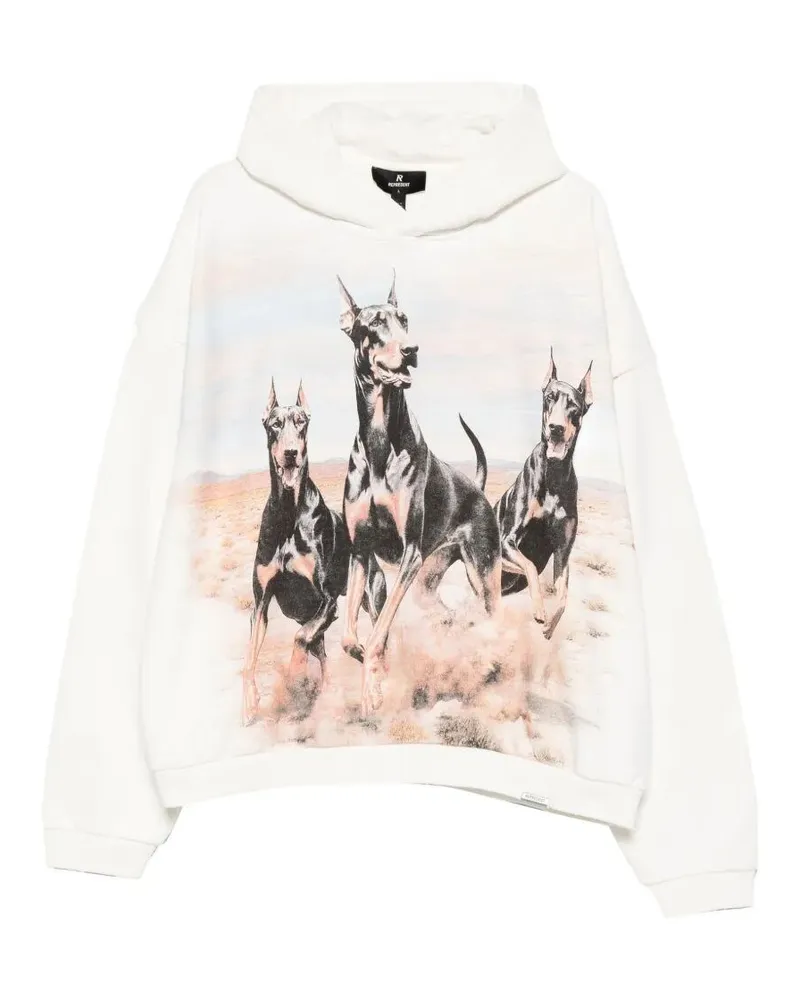 REPRESENT Western Dobermans" Hoodie White