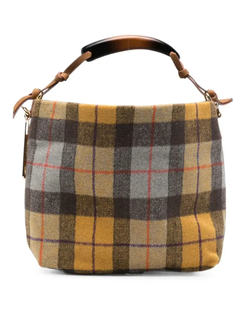 La Milanesa Handbag Tartan "Amanda Yellow