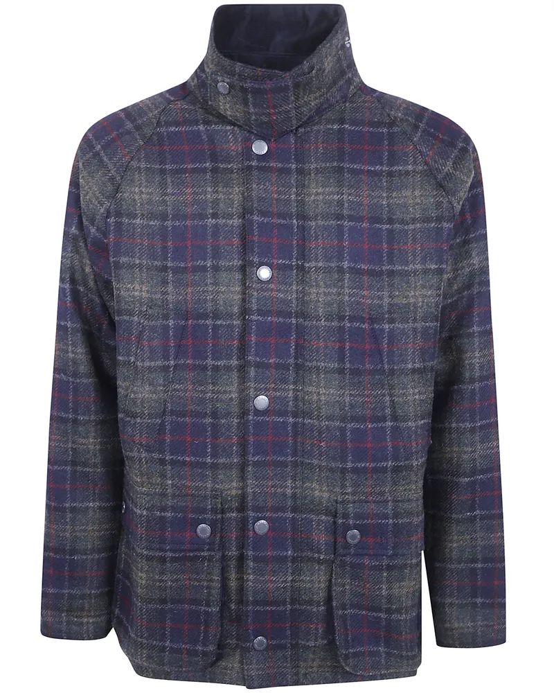 Barbour Wool Jacket "Tartan Bedale Gray