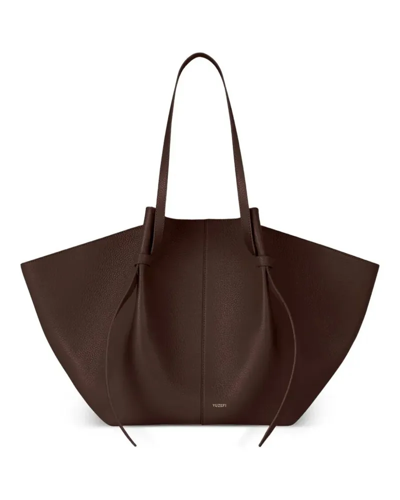 YUZEFI Borsa Tote Xl "Mochi Brown