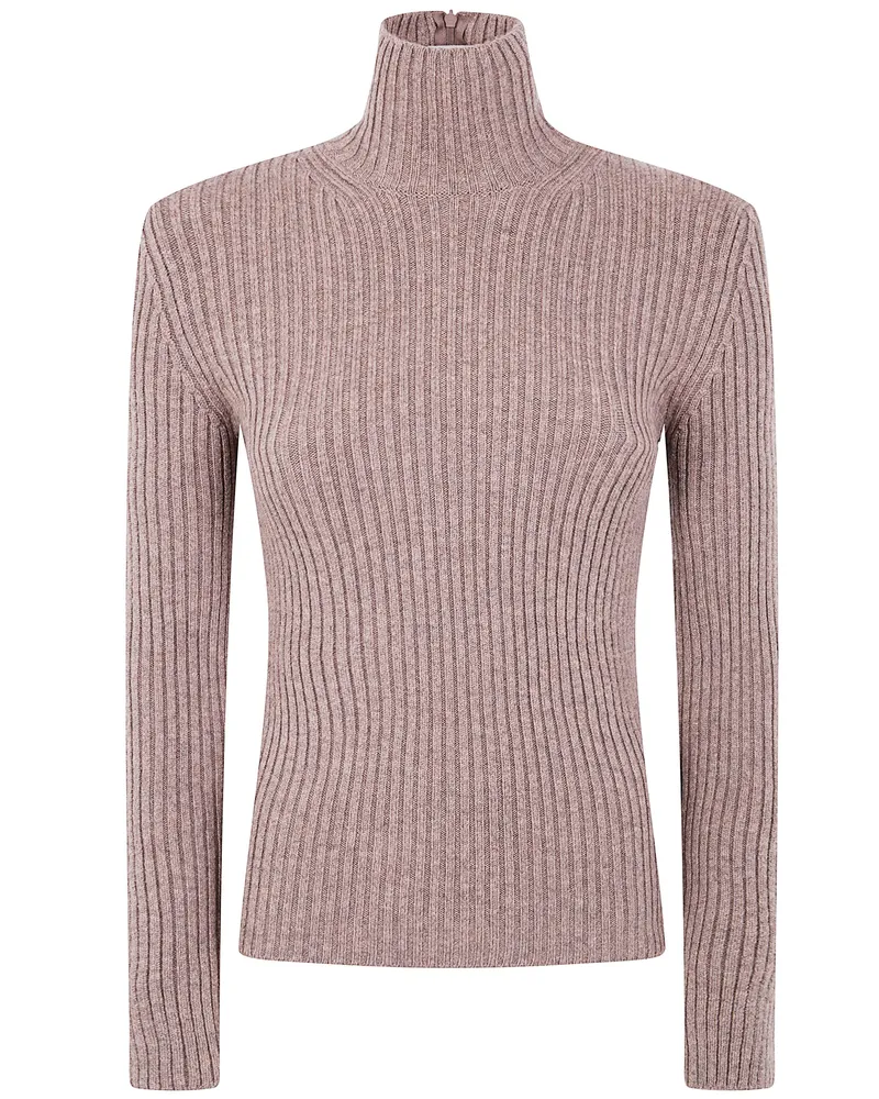 Max Mara Aral1234" Pullover Sweater Brown