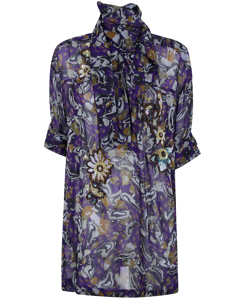 Dries van Noten Shirt Multicolor "Calma Pink