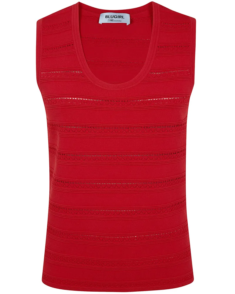 Blumarine Top Red