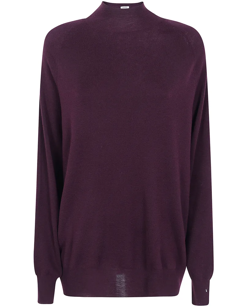 ASPESI Sweater Round Neck "3375.V108 Red