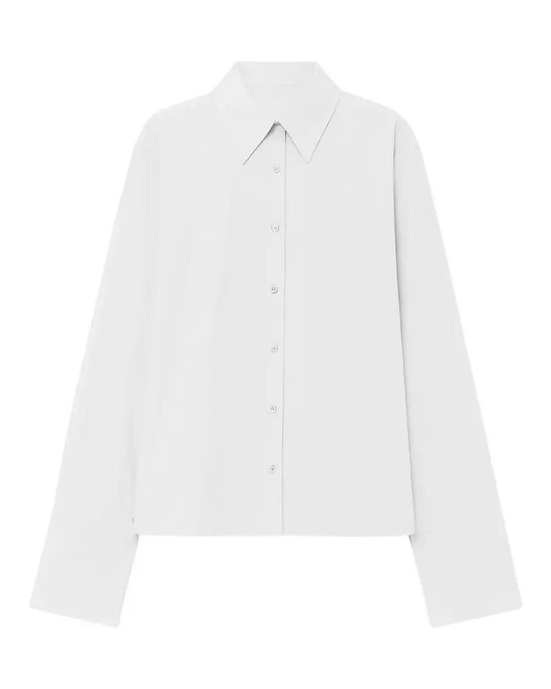 FRANKIE Shop Tila" Wide Sleeve Shirt White