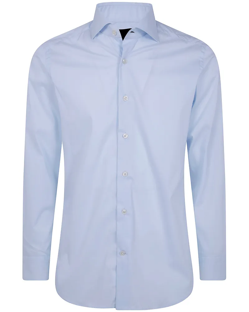 Tintoria Mattei Poplin Shirt "Classic Blue