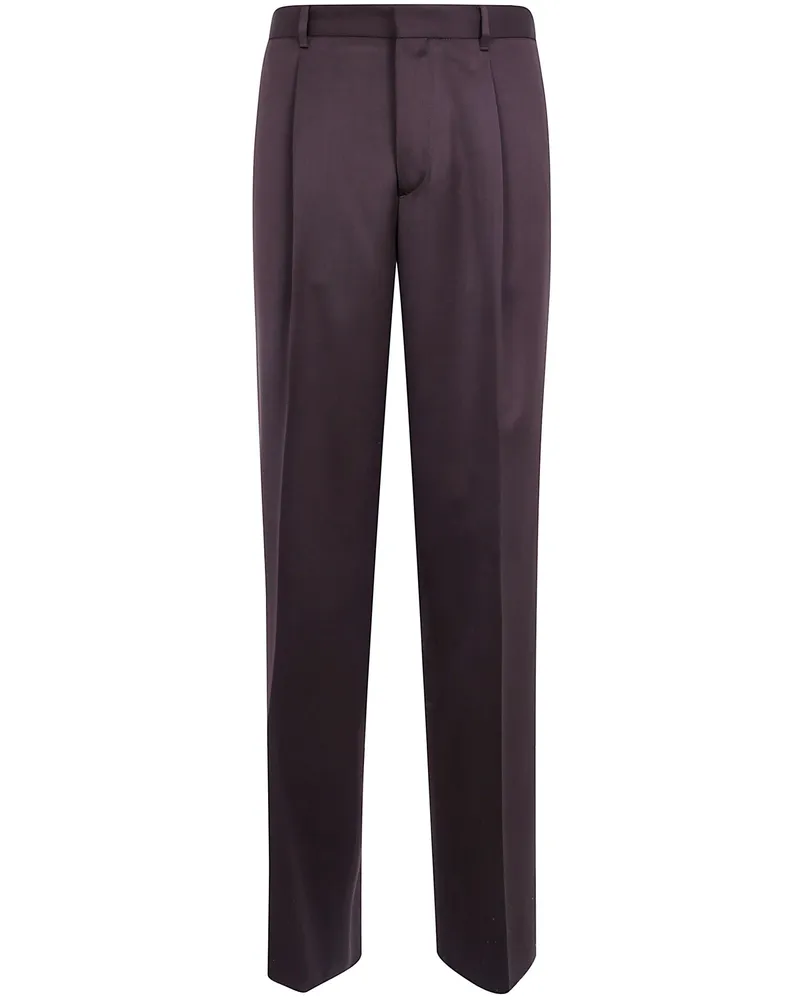 LARDINI Pants Regular Fit Knit "Acmigio. Acif67442 460 Brown Brown