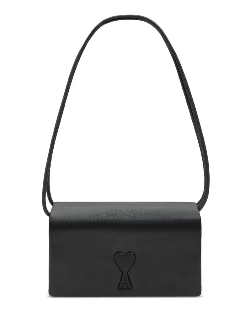 AMI Paris Voulez Vous" Wallet Strap Black