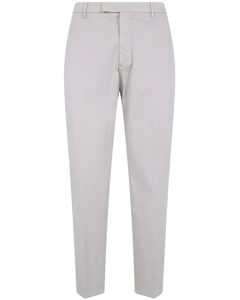 MICHAEL COAL Cotton Classic Trousers Beige