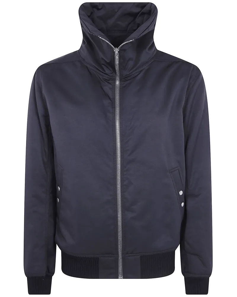 Rick Owens Jacket Zippered "Dracuflight Black