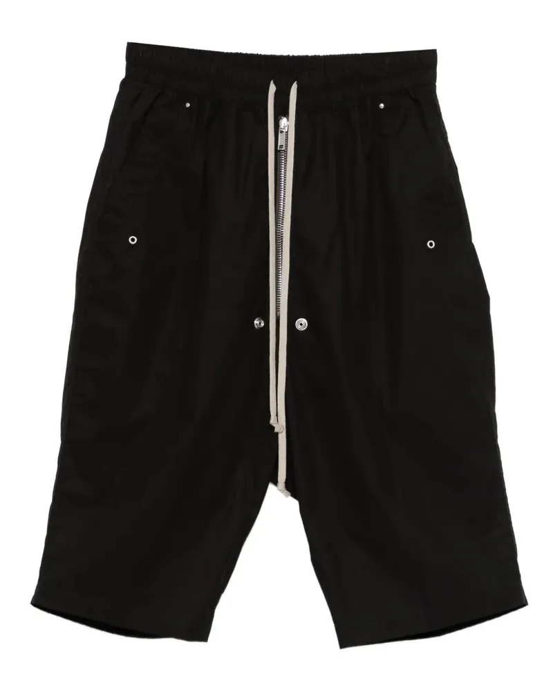 Rick Owens Pants Zipper Black 'Bela Pods Black