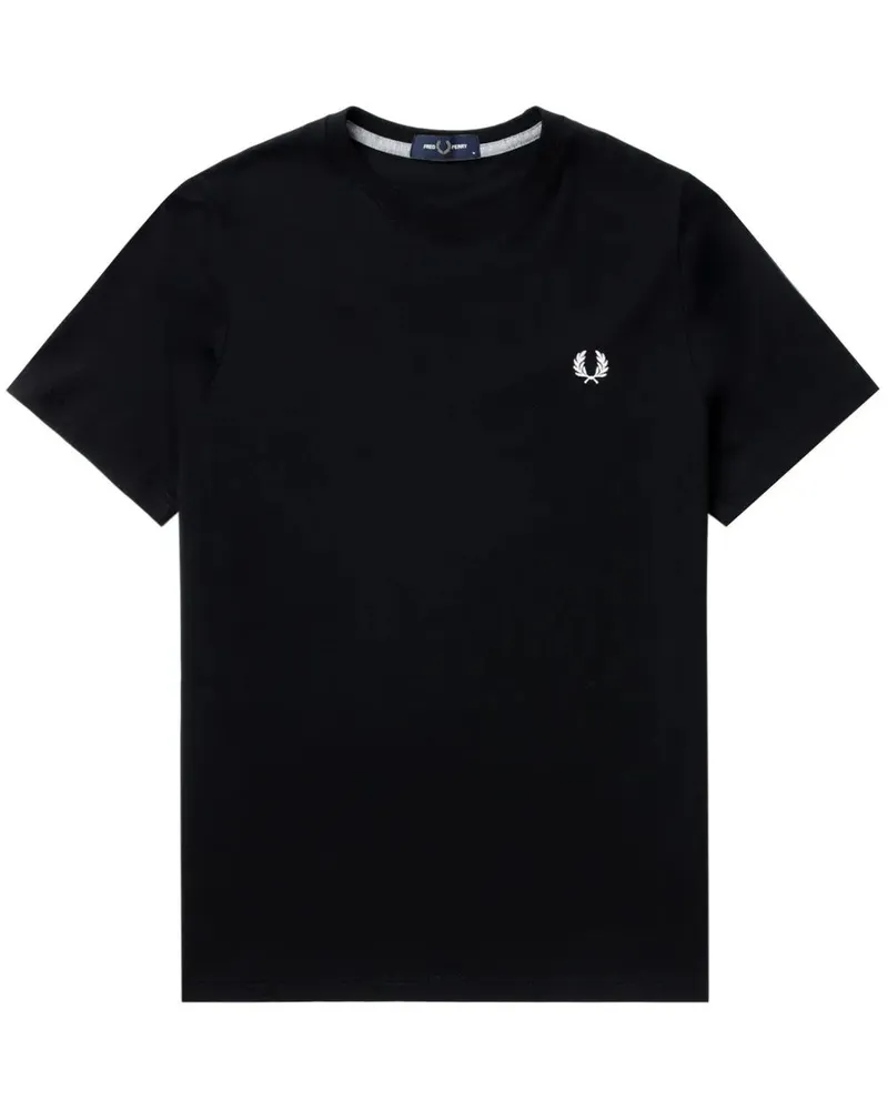 Fred Perry Fred Perry" Crew Neck T-Shirt Black