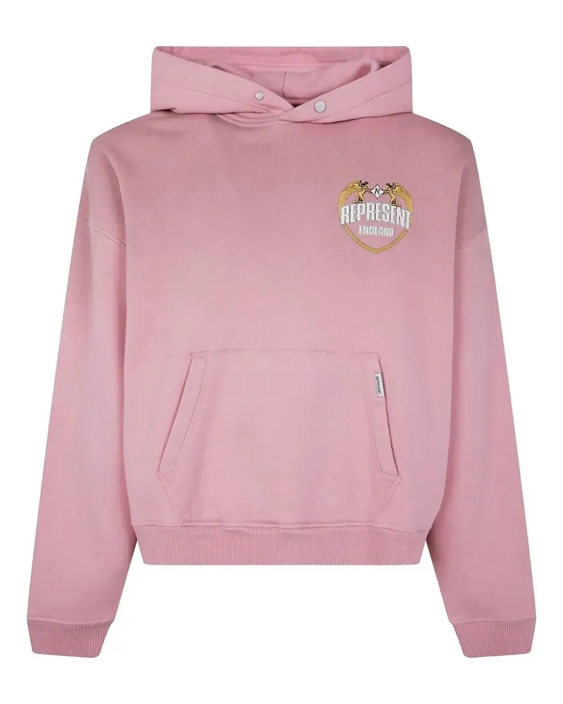 REPRESENT Represent Angel Border" Hoodie Pink