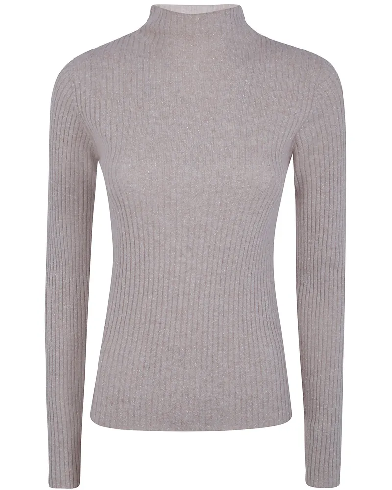Twin-Set Turtle Neck Sweater White