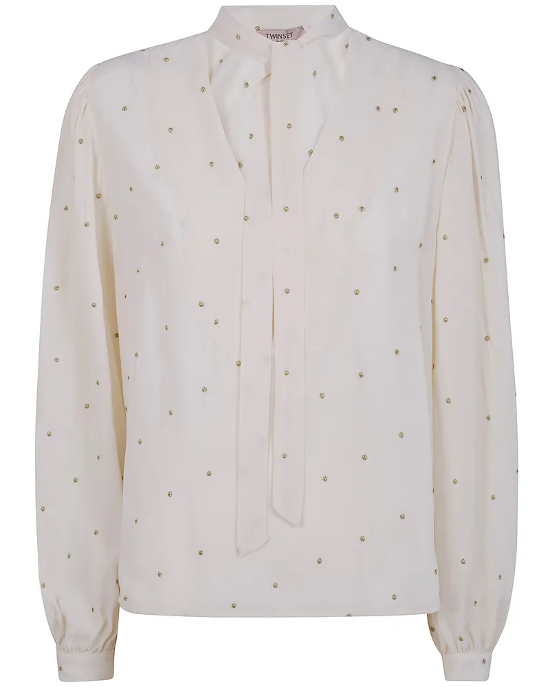 Twin-Set Long Sleeve Shirt White