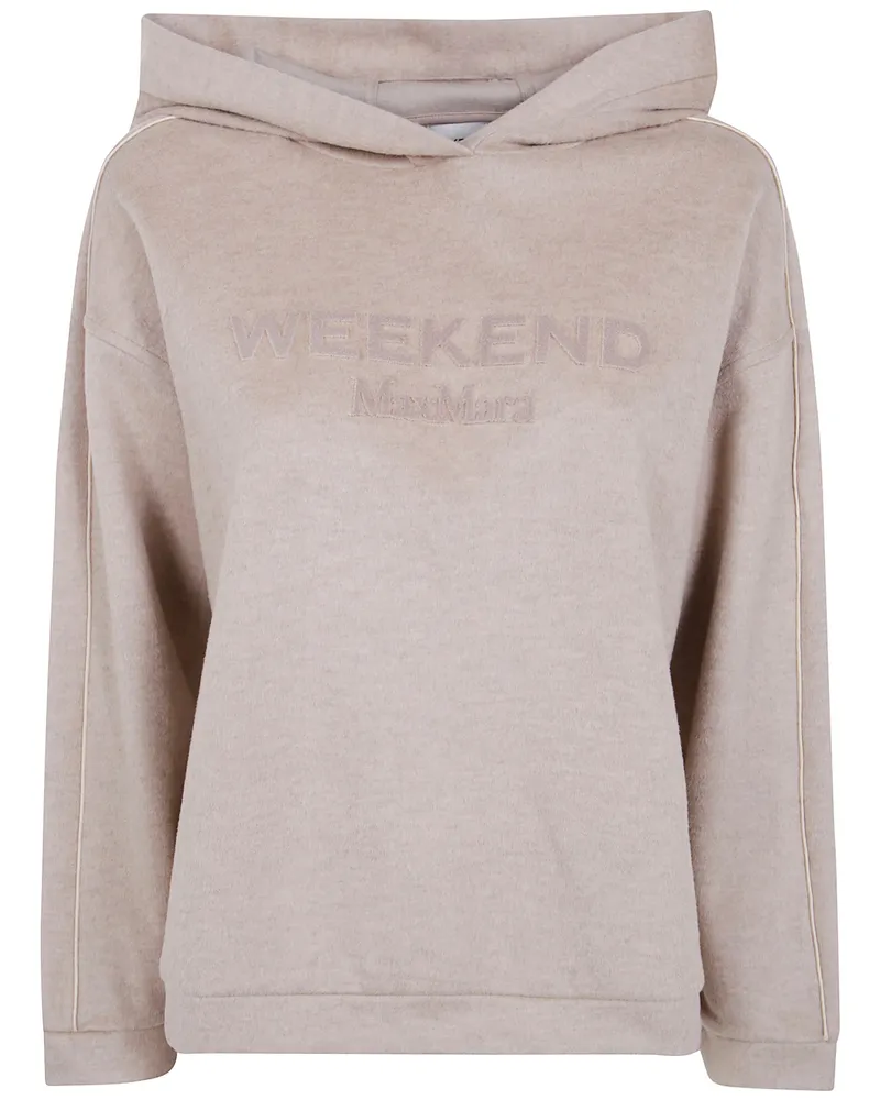 Max Mara Round Neck Sweatshirt "Wkd Vetrino Brown