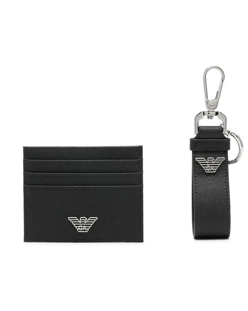 Emporio Armani Credit Card Holder Black