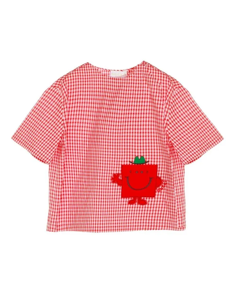 Gucci Baby Short Sleeves Shirt Red