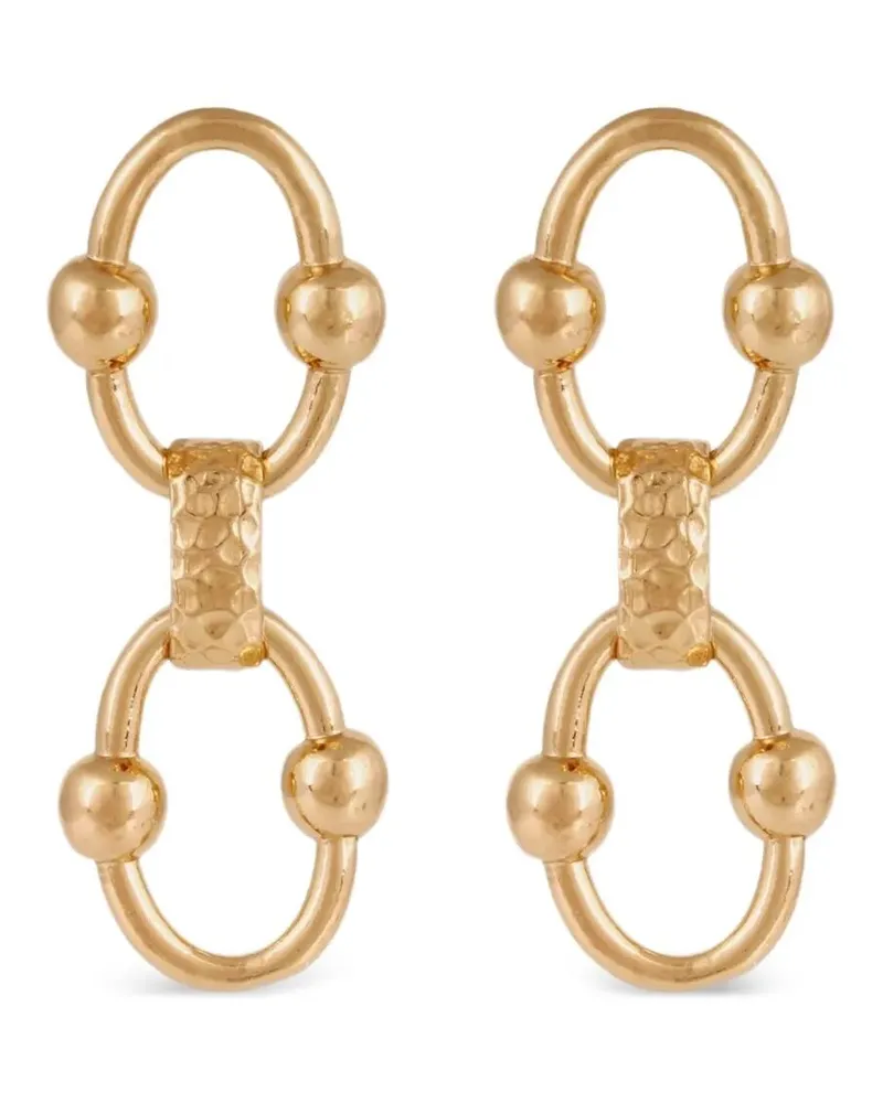 Gas Bijoux Rivage" Gold Plated Earrings Metallic