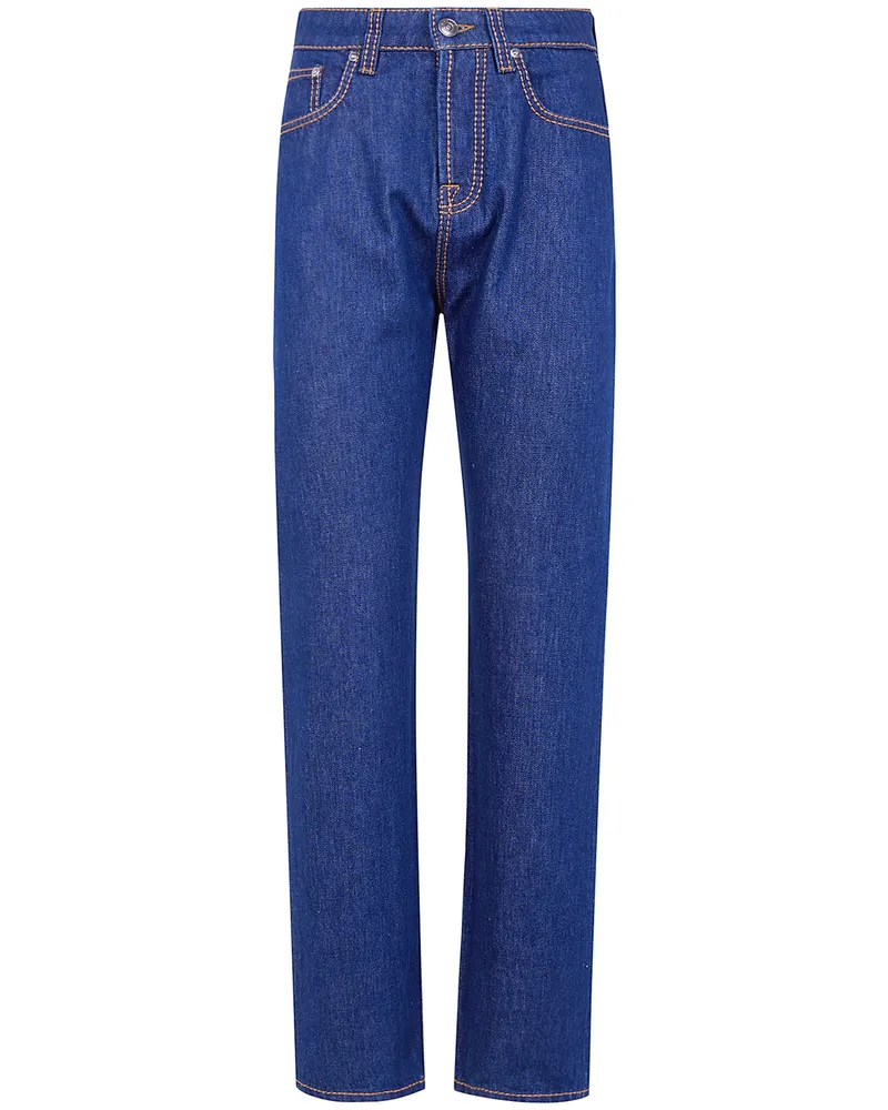 Versace Jeans Straight Leg "Replica Blue