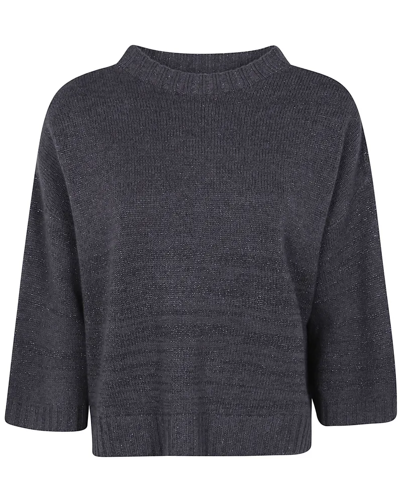 Fabiana Filippi Short Sleeve Sweater Falcon Brown