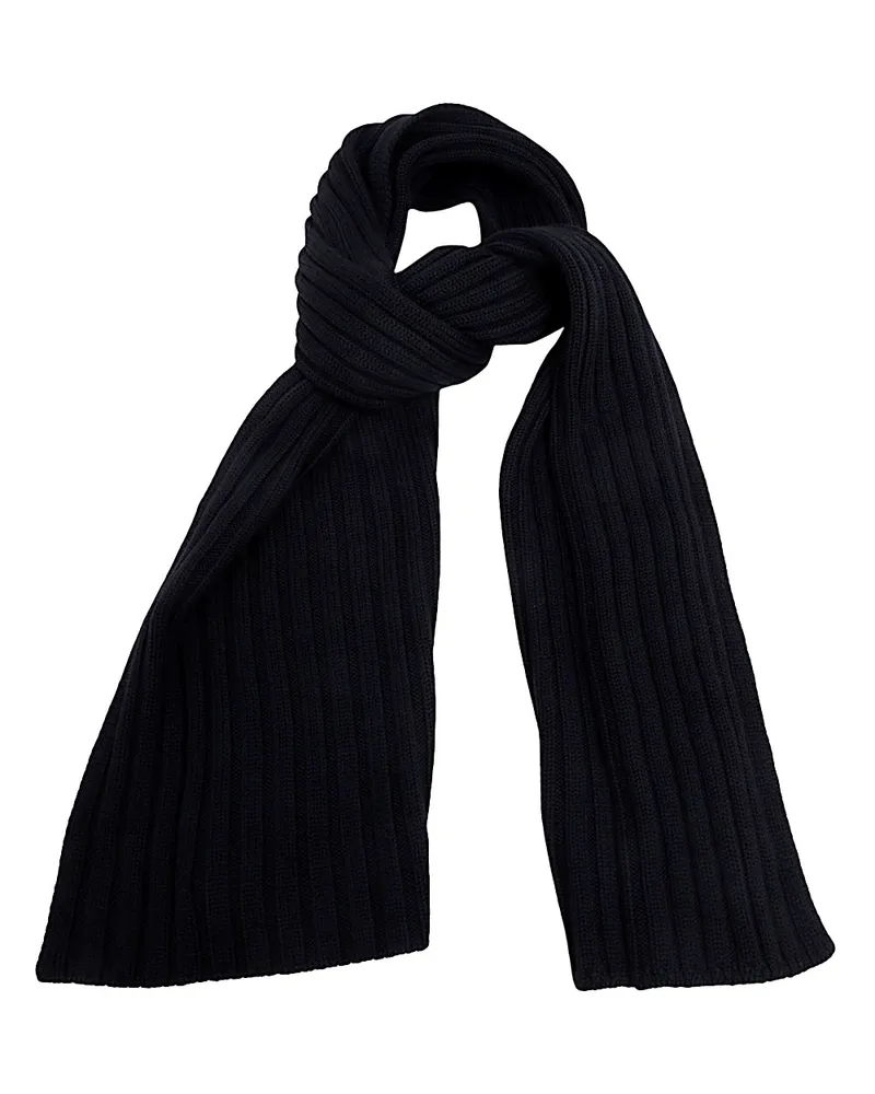 Filippo de Laurentiis Merinos Extrafine Scarf Black