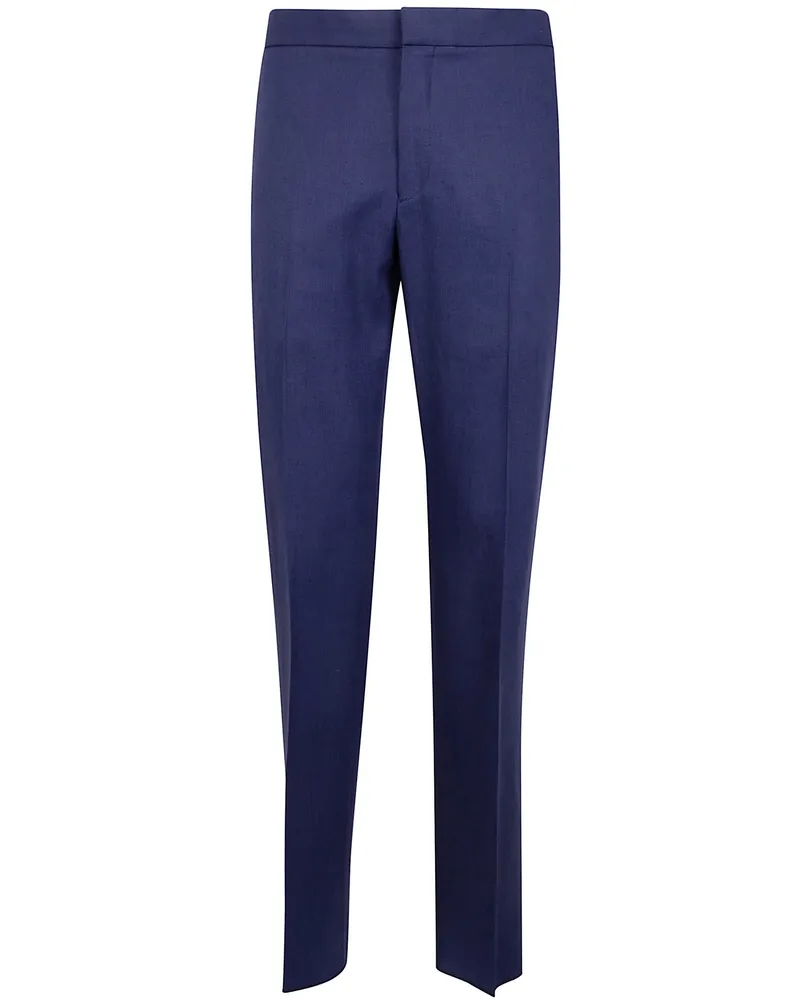 Ermenegildo Zegna Z Lux Leisurewear Trousers Blue