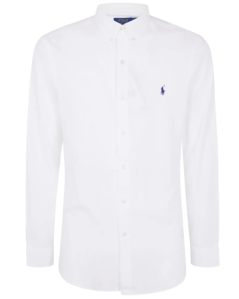 Ralph Lauren Long Sleeve Sport Shirt White