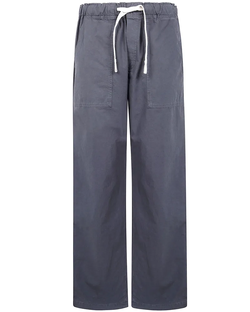 Palm Angels Curved Logo Loose" Trousers Black