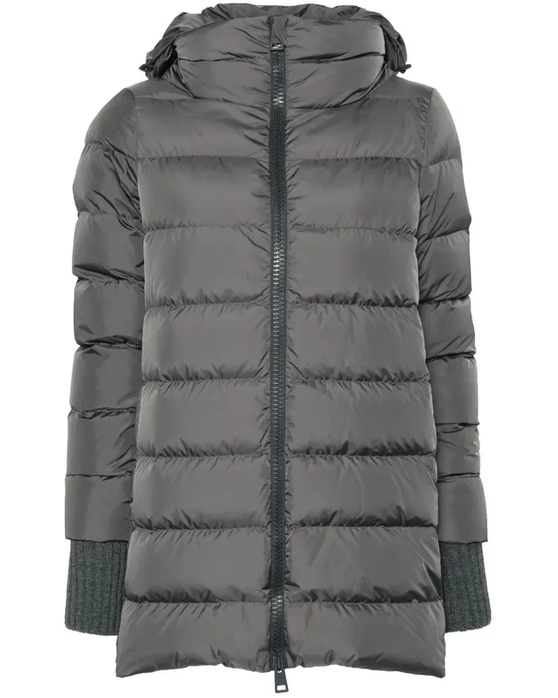 Herno A-Shape Chamonix" Jacket Gray