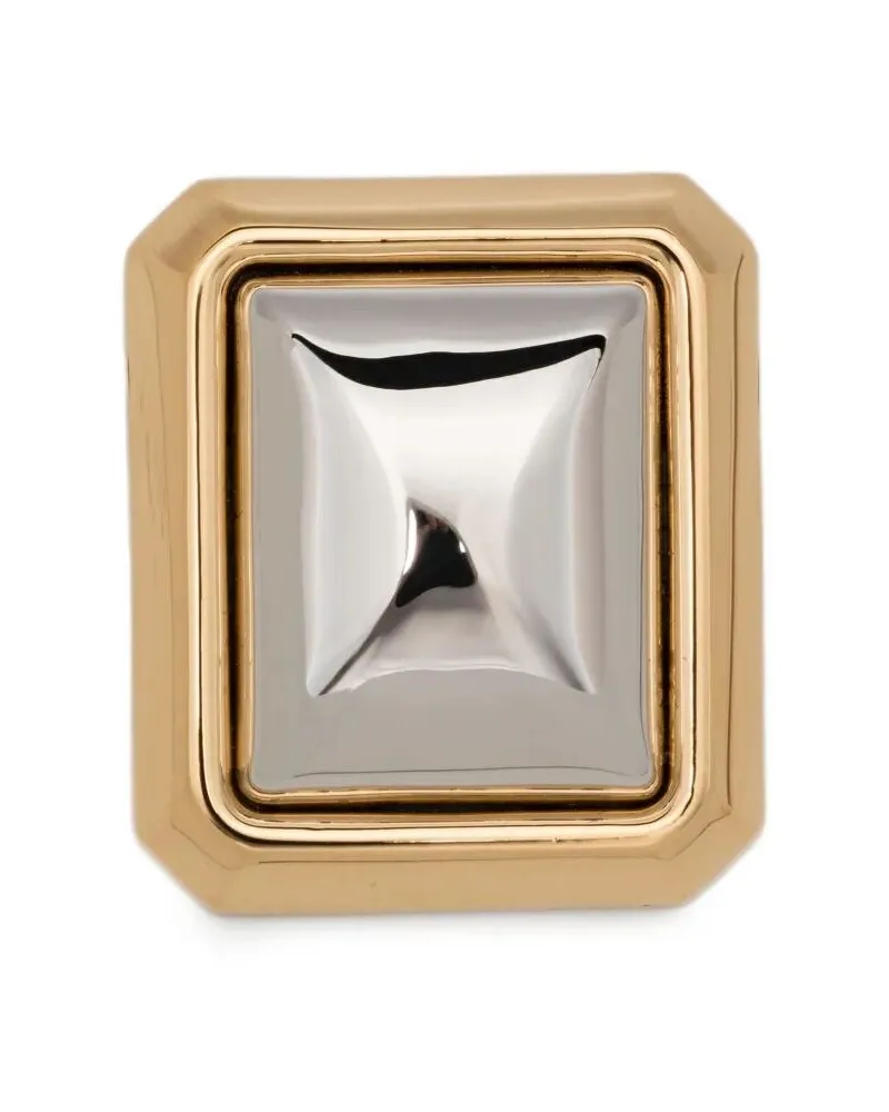 Jacquemus Les Pendants Carre" Earring Metallic