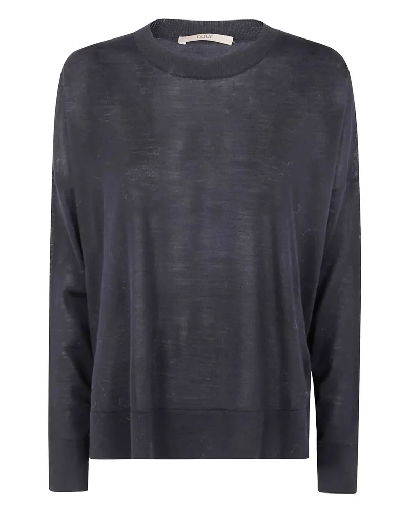Nuur Comfy" Round Neck Ml Sweater Black
