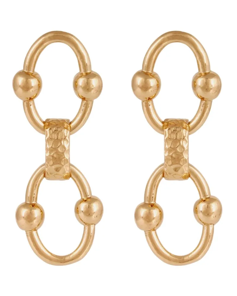Gas Bijoux Rivage" Gold Plated Earrings Metallic