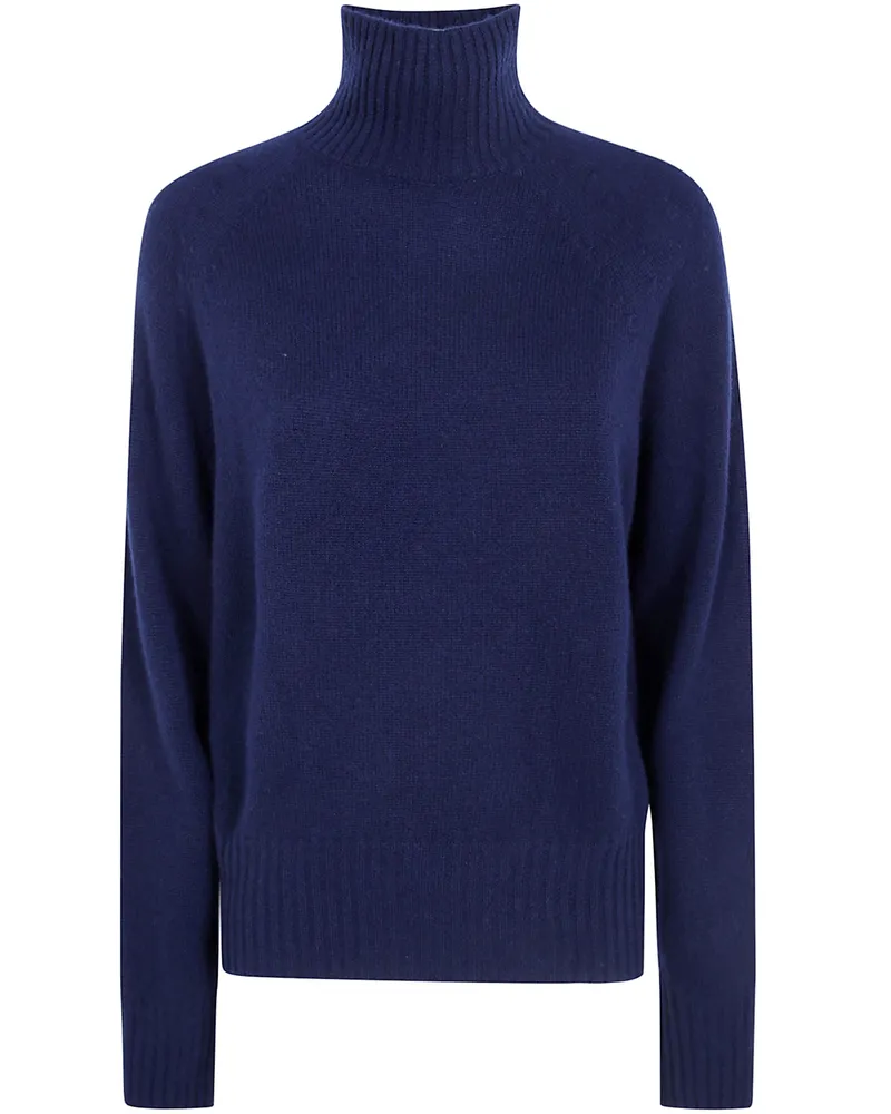 Seventy Sweater Cashmere Turtle Neck Blue