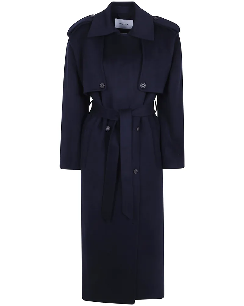 IVY & OAK Wool Coat "Camerona Blue
