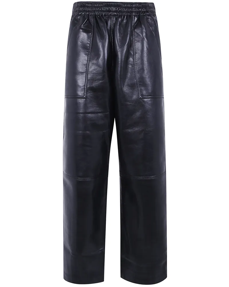 Anine Bing Leather Pants "Billy Black
