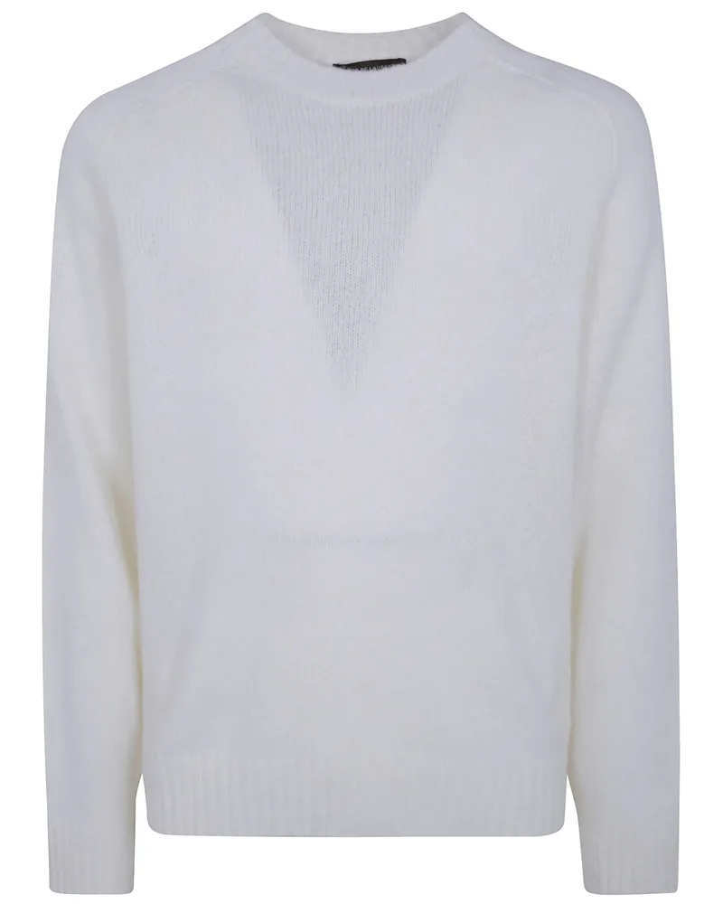 Filippo de Laurentiis Sweater Round Neck White