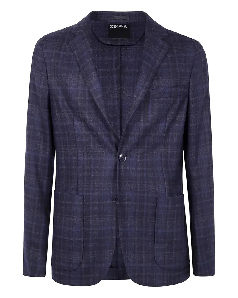 Ermenegildo Zegna Pure Wool Jacket Black
